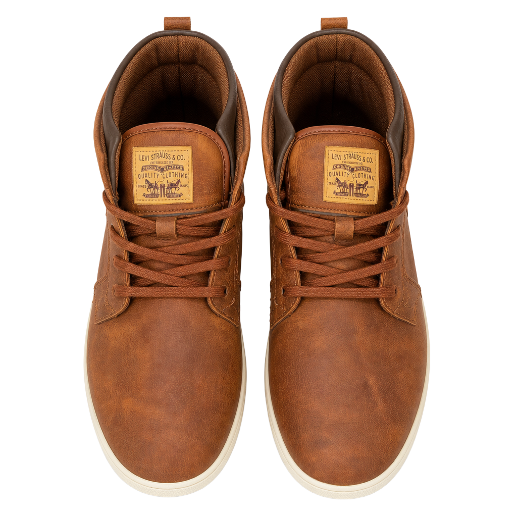 Levi's Goshen 2.0 Waxed UL Men's Chukka Boots Brown 1