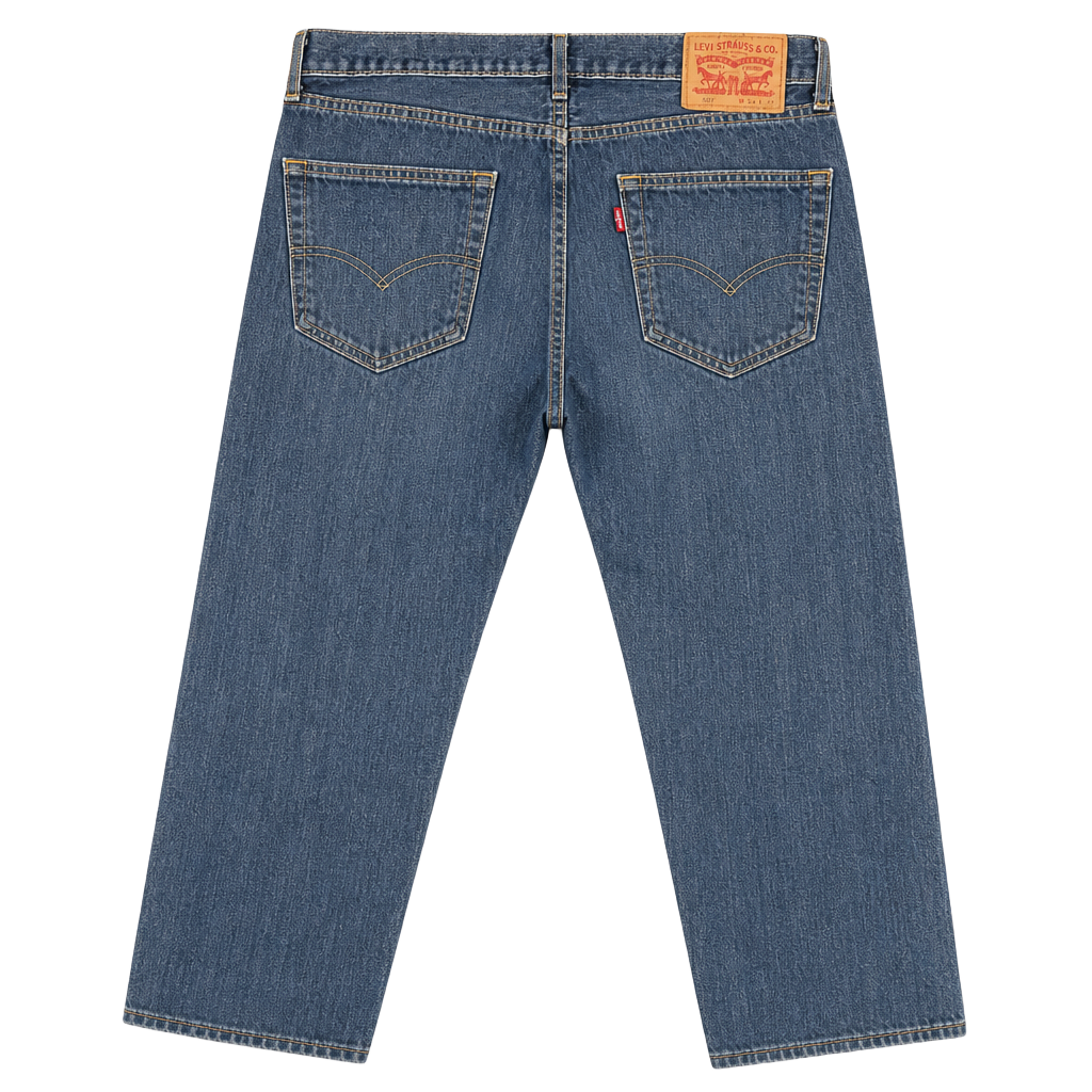 Levi's 505 Regular Fit Straight Leg Jeans Dark Wash W34 L34 1