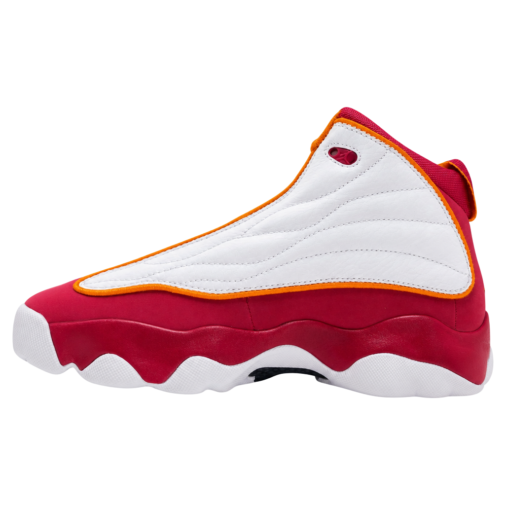 Jordan Pro Strong GS Cardinal Red White Vivid Orange 1