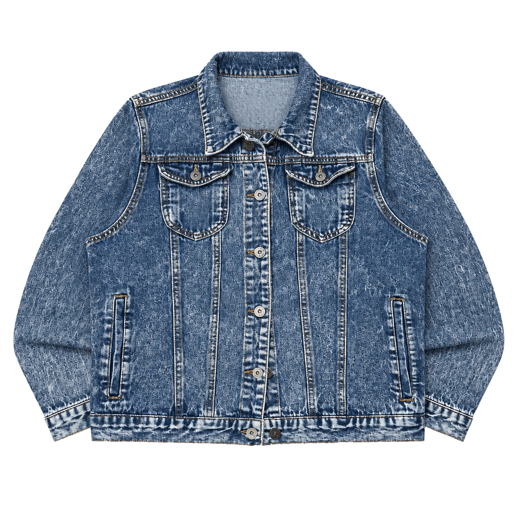 The Style Between Us Acid Wash Denim Jacket 1