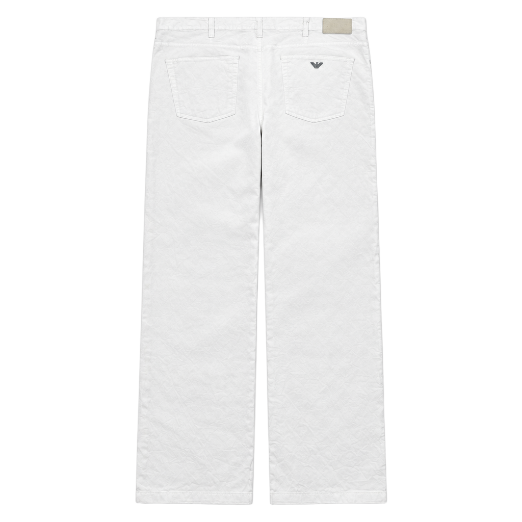 Armani Jeans Comfort Fit Pants White 1