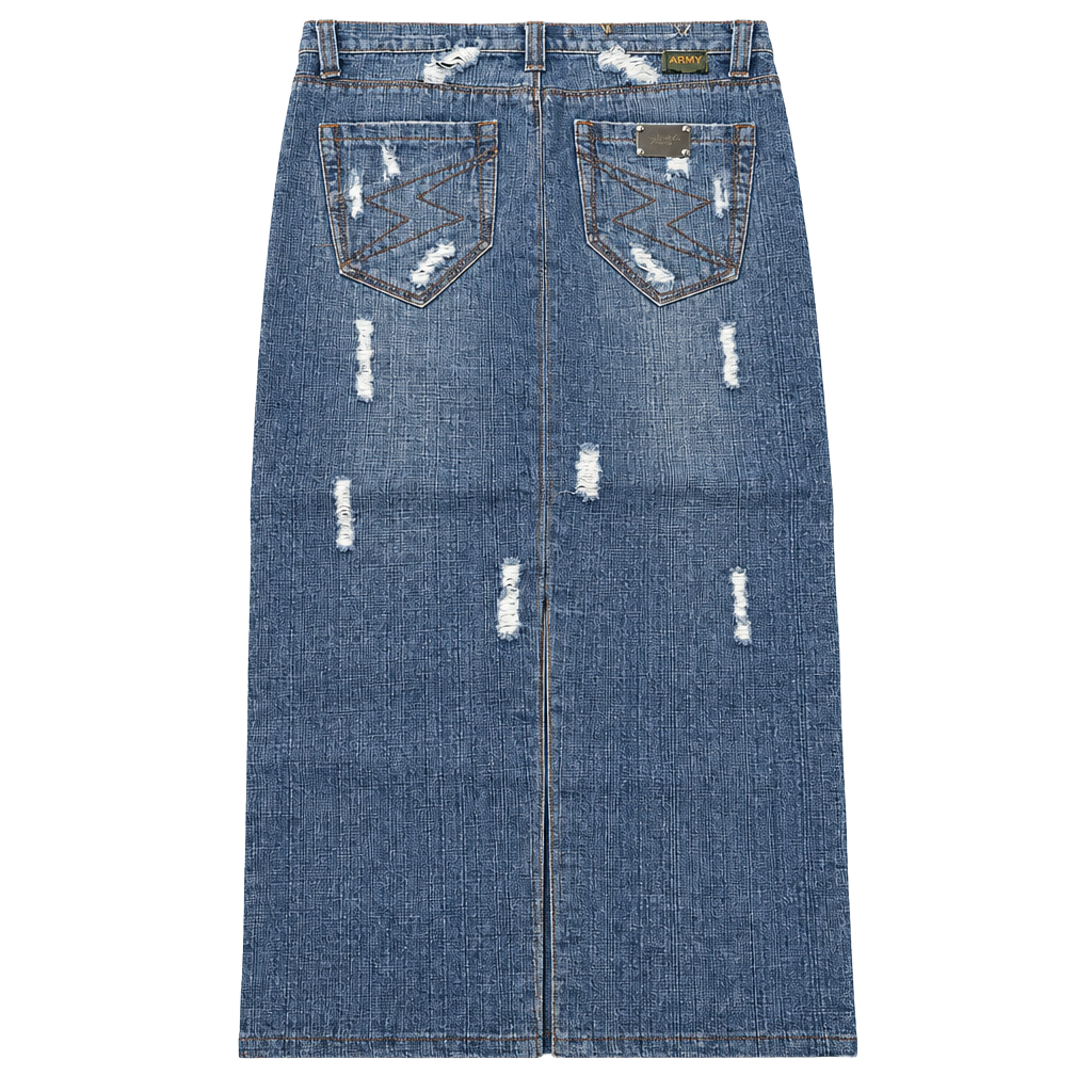 Vintage Dolce & Gabbana Distressed “Military” Denim Jeans 1