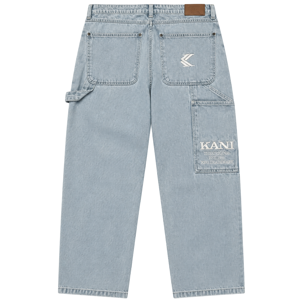 Vintage Karl Kani Embroidered Carpenter Jeans 1