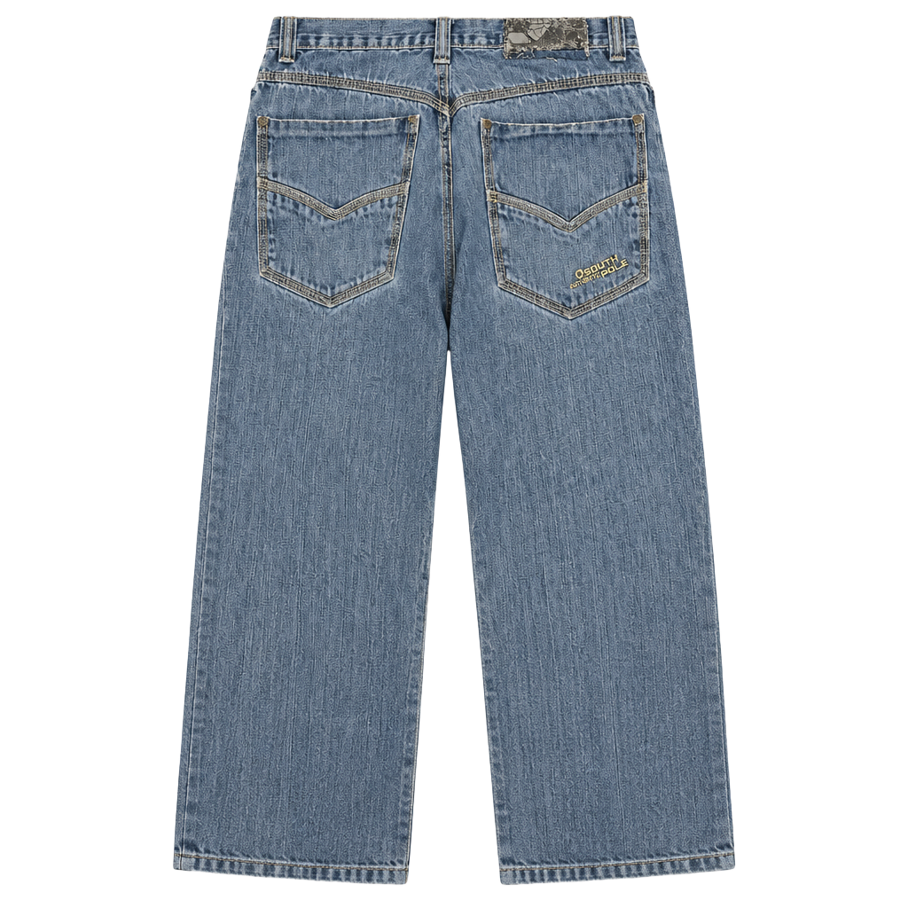 Vintage Southpole Embroidered Denim Jeans 1