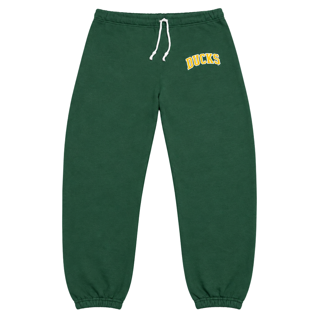 Vintage 90s Russel athletic Oregon Ducks Sweatpants Green 1