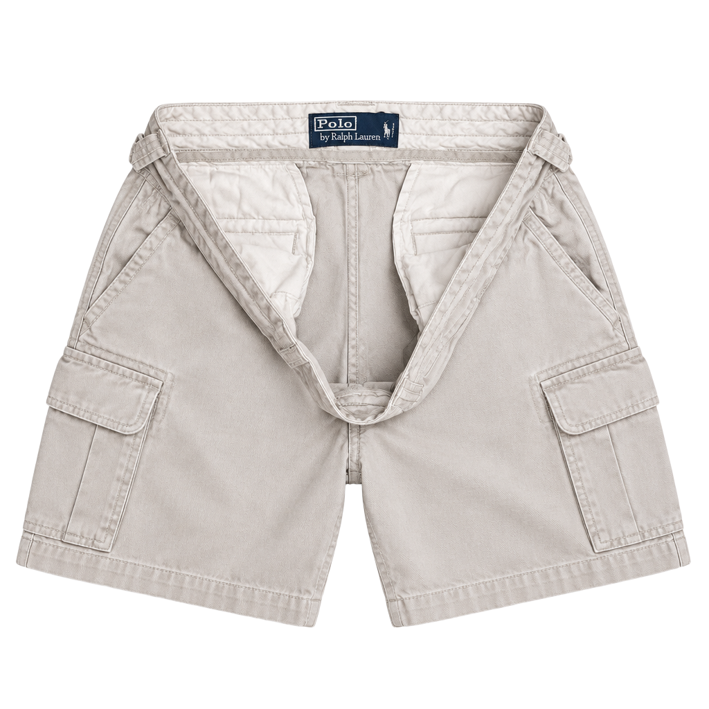 Vintage 1990s Polo By Ralph Lauren Tan Cargo jorts 1