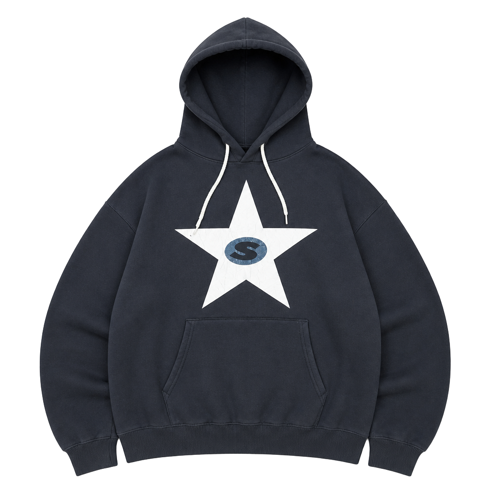 Rare vintage y2k Sessions skate Star Logo Graphic Hoodie Vintage Faded Black 1