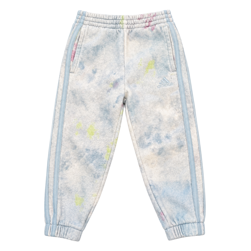 Adidas Cotton Fleece Joggers Size 2T Tie Dye Sweatpants 1