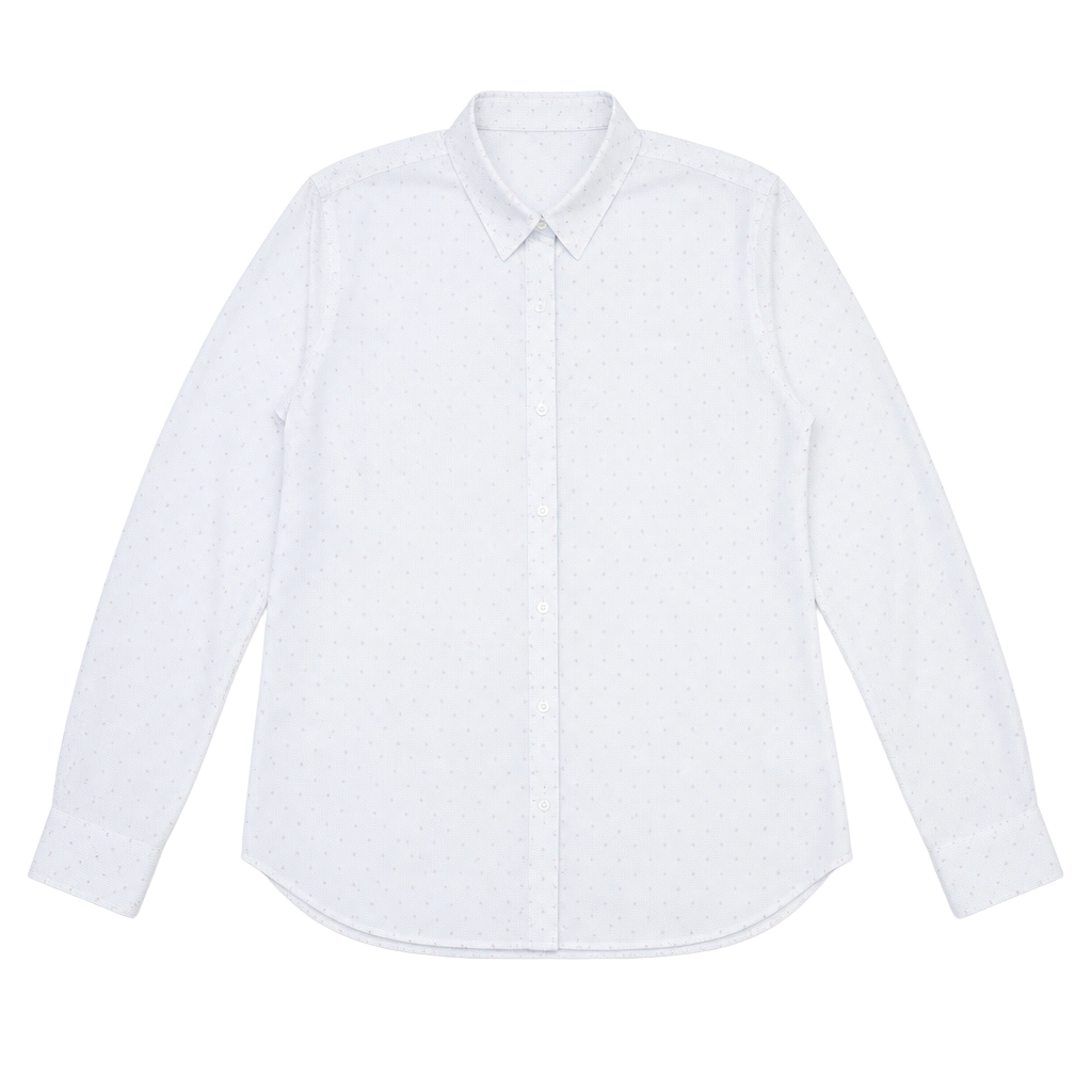 Untuckit Women's Shirt Top Size 10 White Long Sleeve Button Up Cotton 1