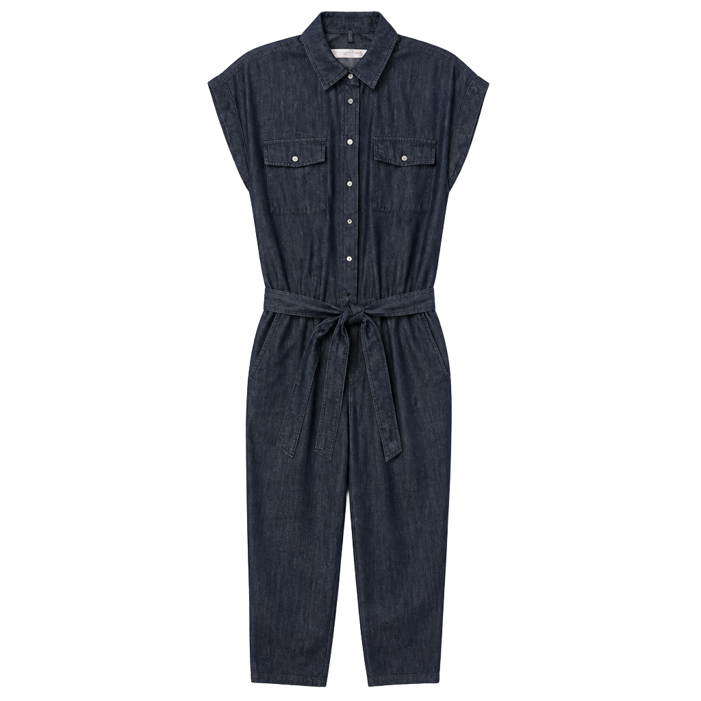 MOTIVI Light Weight denim Jumpsuit - Size 4 1