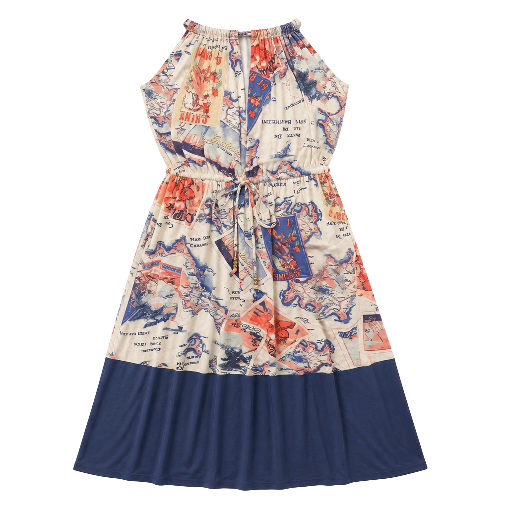 Peter Som Caribbean maxi dress -size s 1