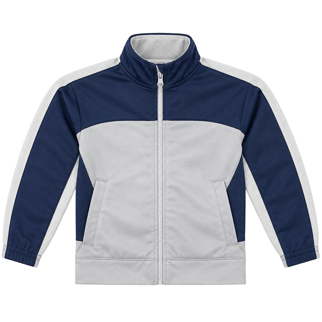 Athletic Works Track Jacket Size Xs (4-5) Blue 1