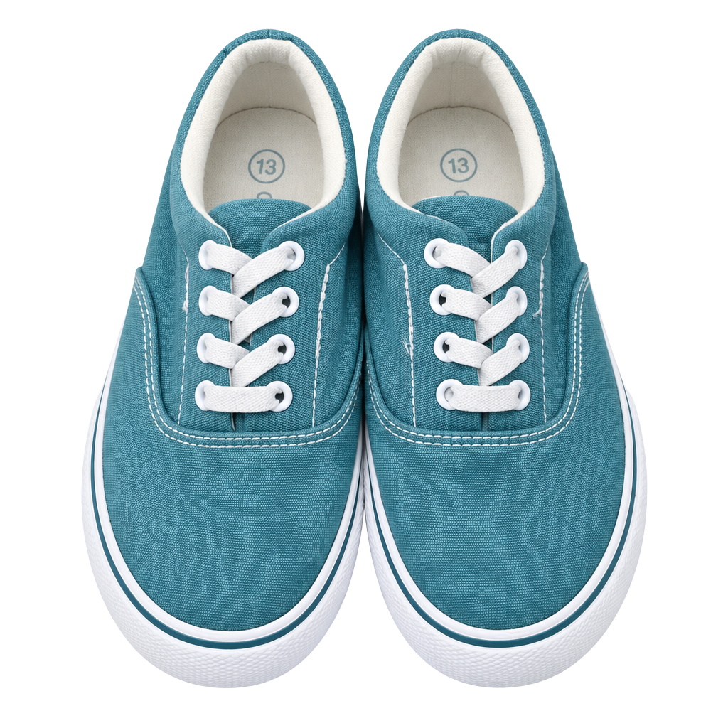 Cat & Jack Canvas Sneakers Size 13 Blue 1