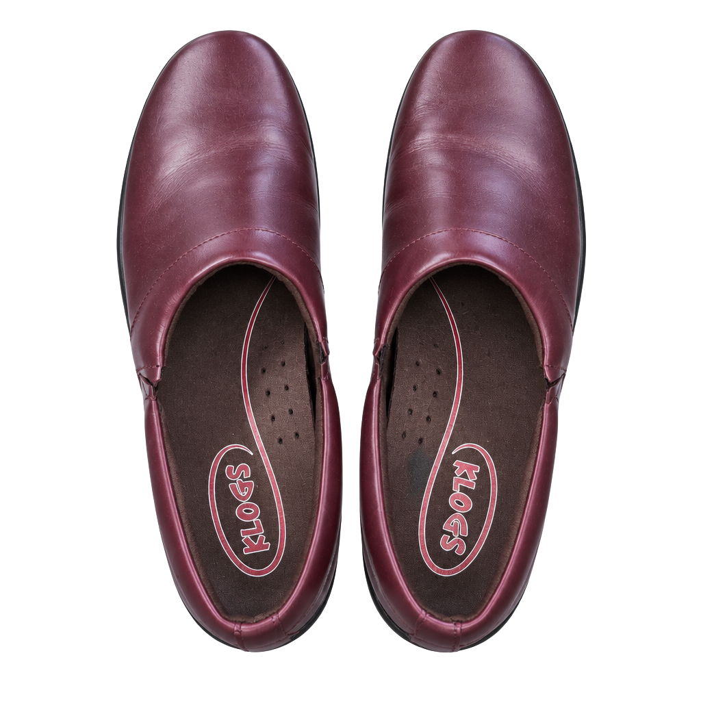 Klogs Mission Clogs Mahogany Leather 1