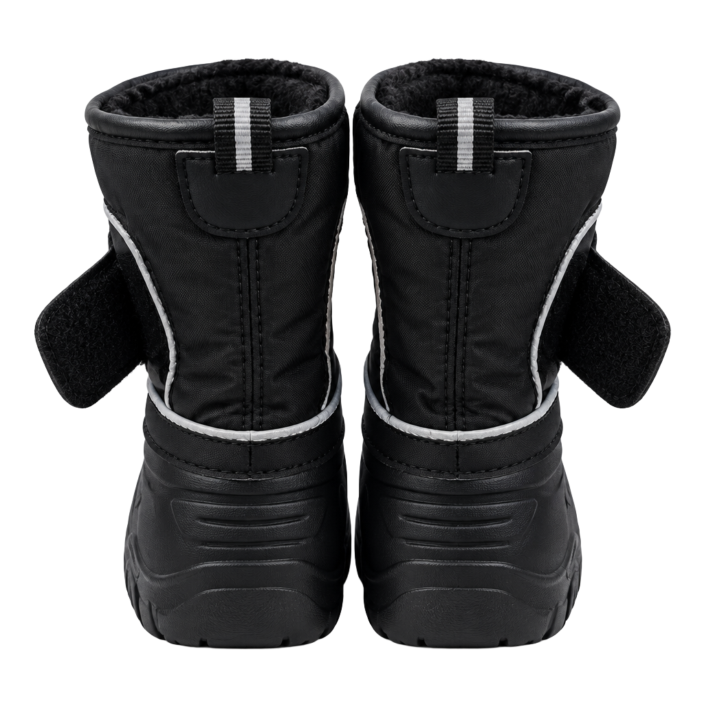 Black Winter Snow Boots 1
