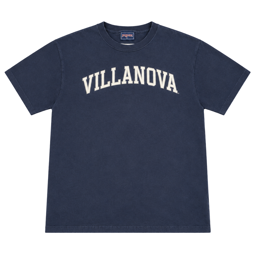 JanSport Villanova T-Shirt Size L Navy Blue College 1