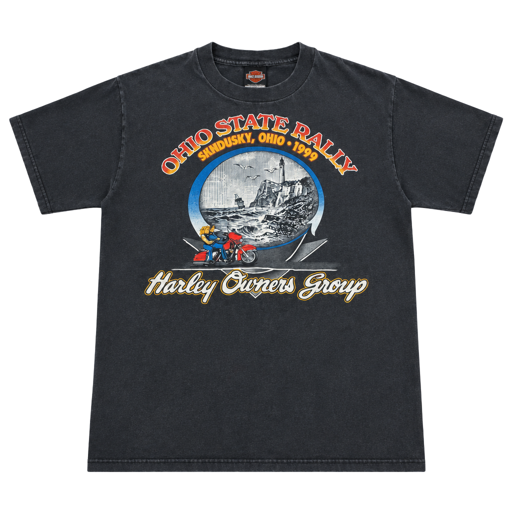 Harley Davidson Ohio State Rally Sandusky 1999 VTG X-large - , 1