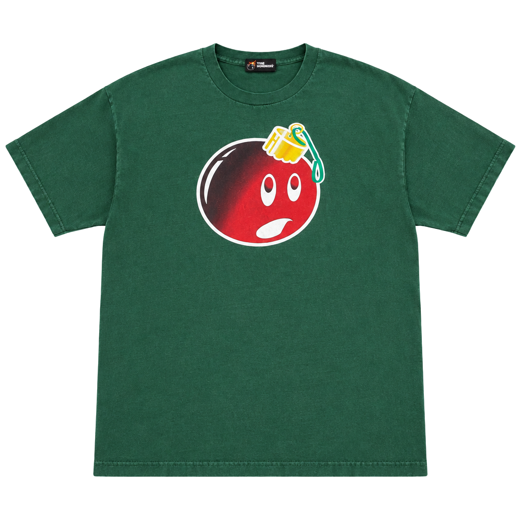 The Hundreds Adam Bomb Graphic T-Shirt XL Green 1