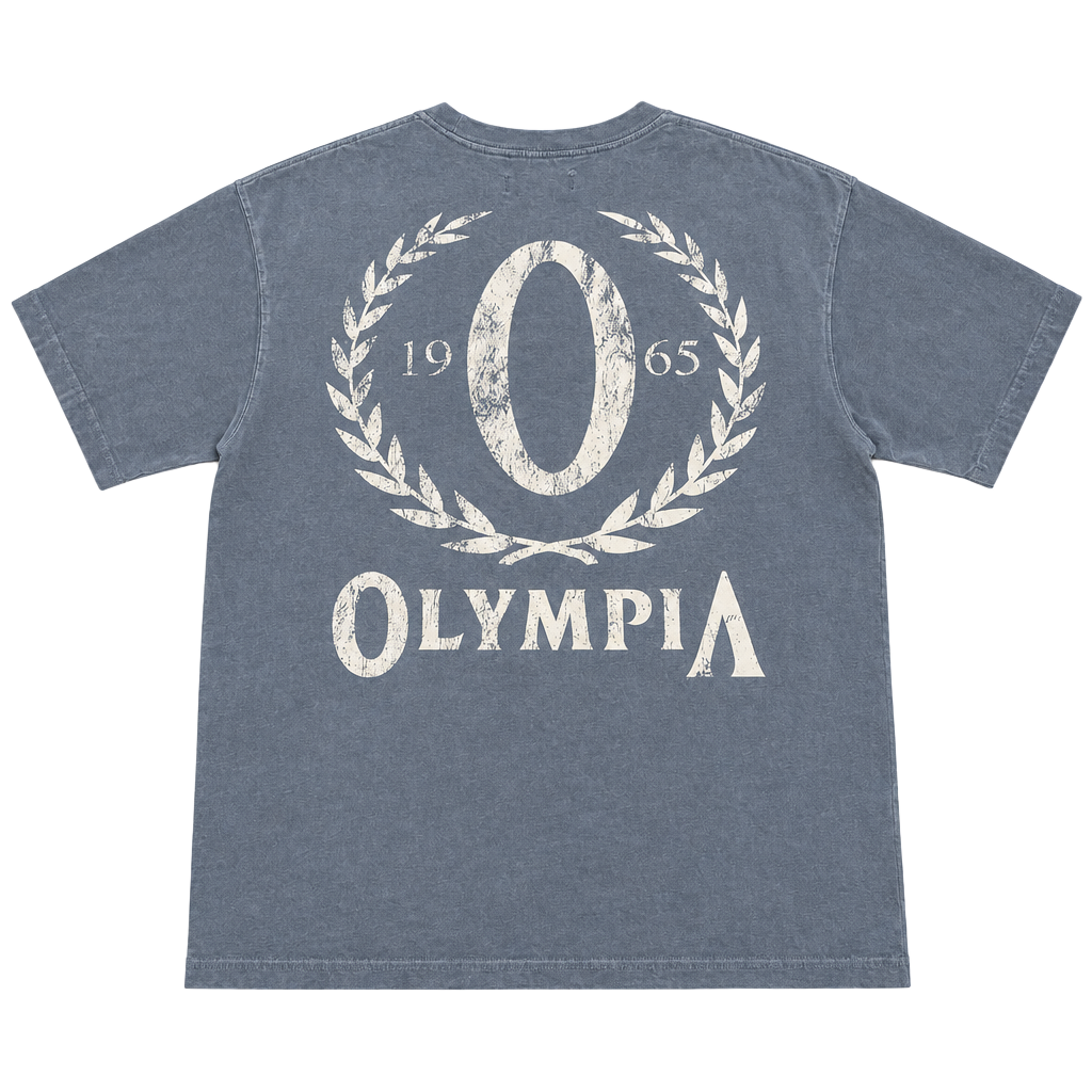 Gymreapers Olympia T-Shirt Size XL Gray Graphic Tee 1