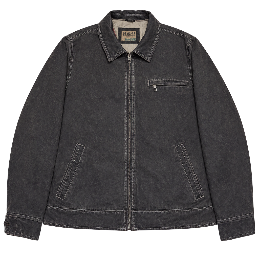 R&O Hooded Jacket Size XXL Brown 1