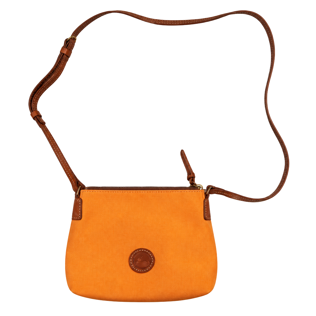 Dooney & Bourke Nylon Crossbody Bag in peach / coral hue. Retail: $159 1