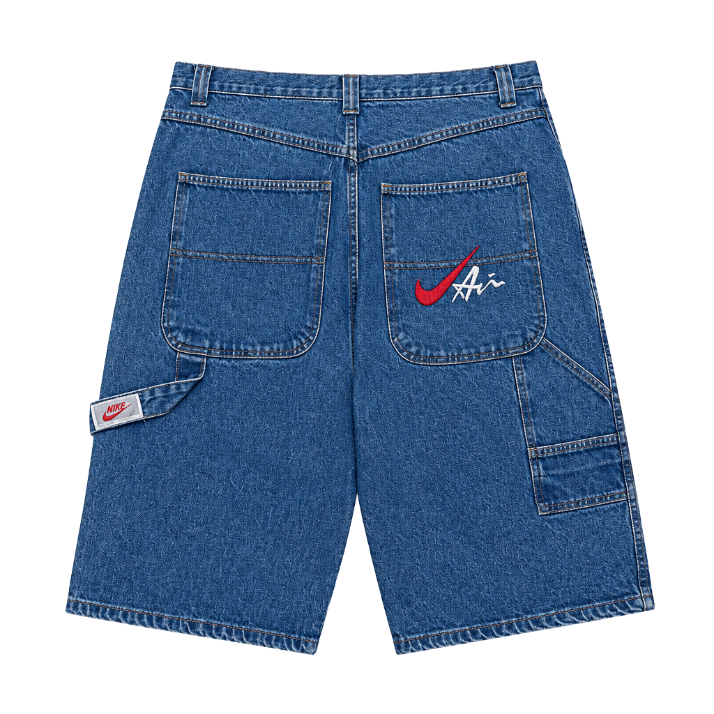 90’s Nike Air Denim Carpenter Shorts 1