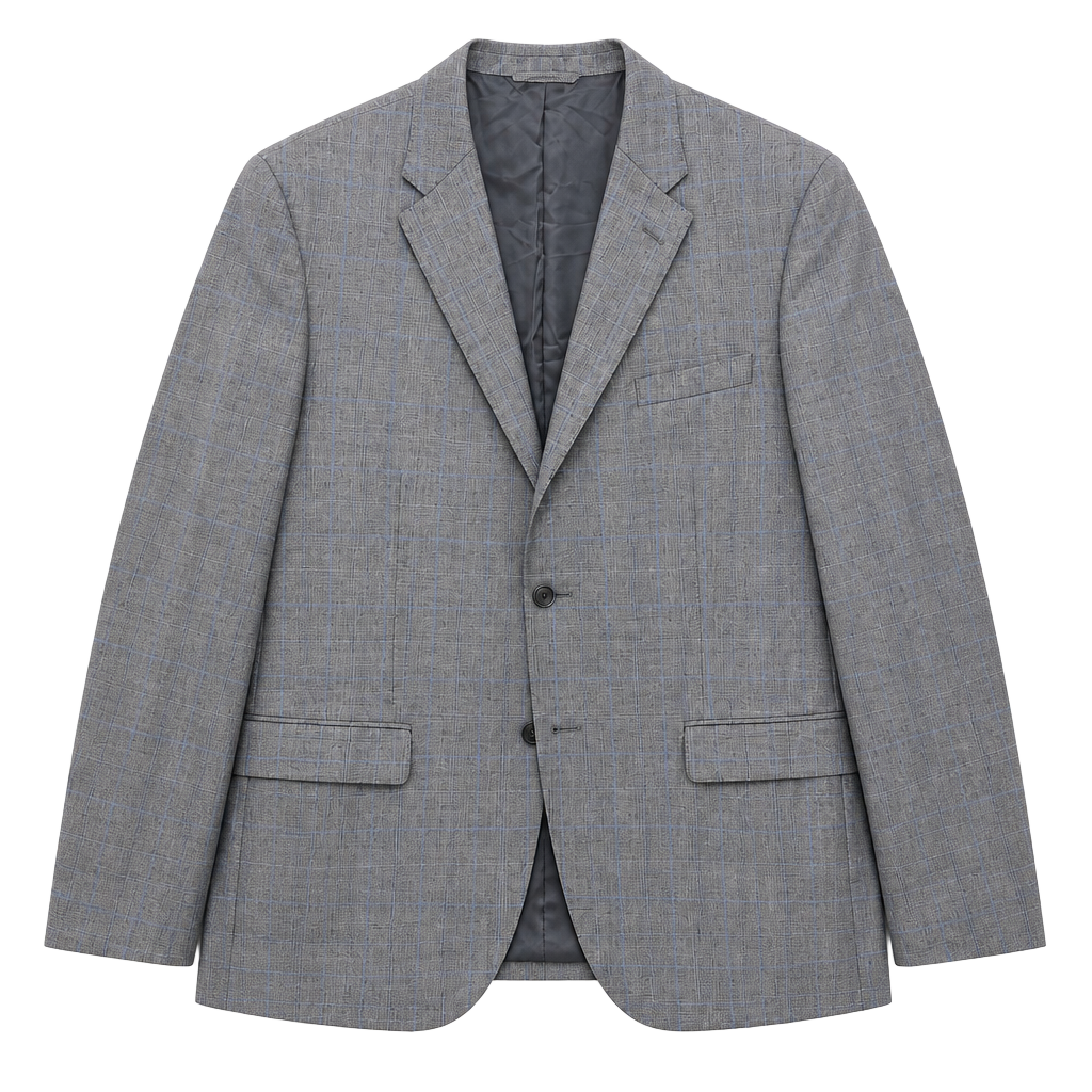 Samuelsohn H. Stockton Atlanta Men's Plaid Sport Coat Size 46L 1