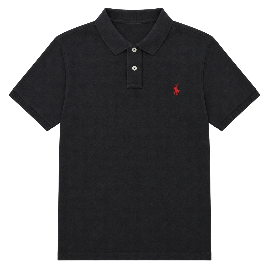 Polo By Ralph Lauren Custom Fit Polo Shirt Size XL Black 1