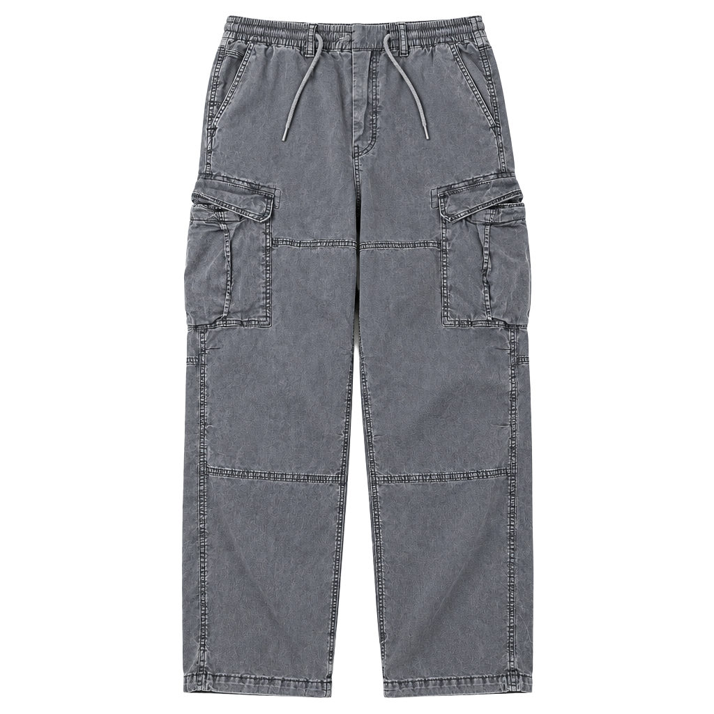 American Eagle Flex Cargo Jogger Pants Gray 1