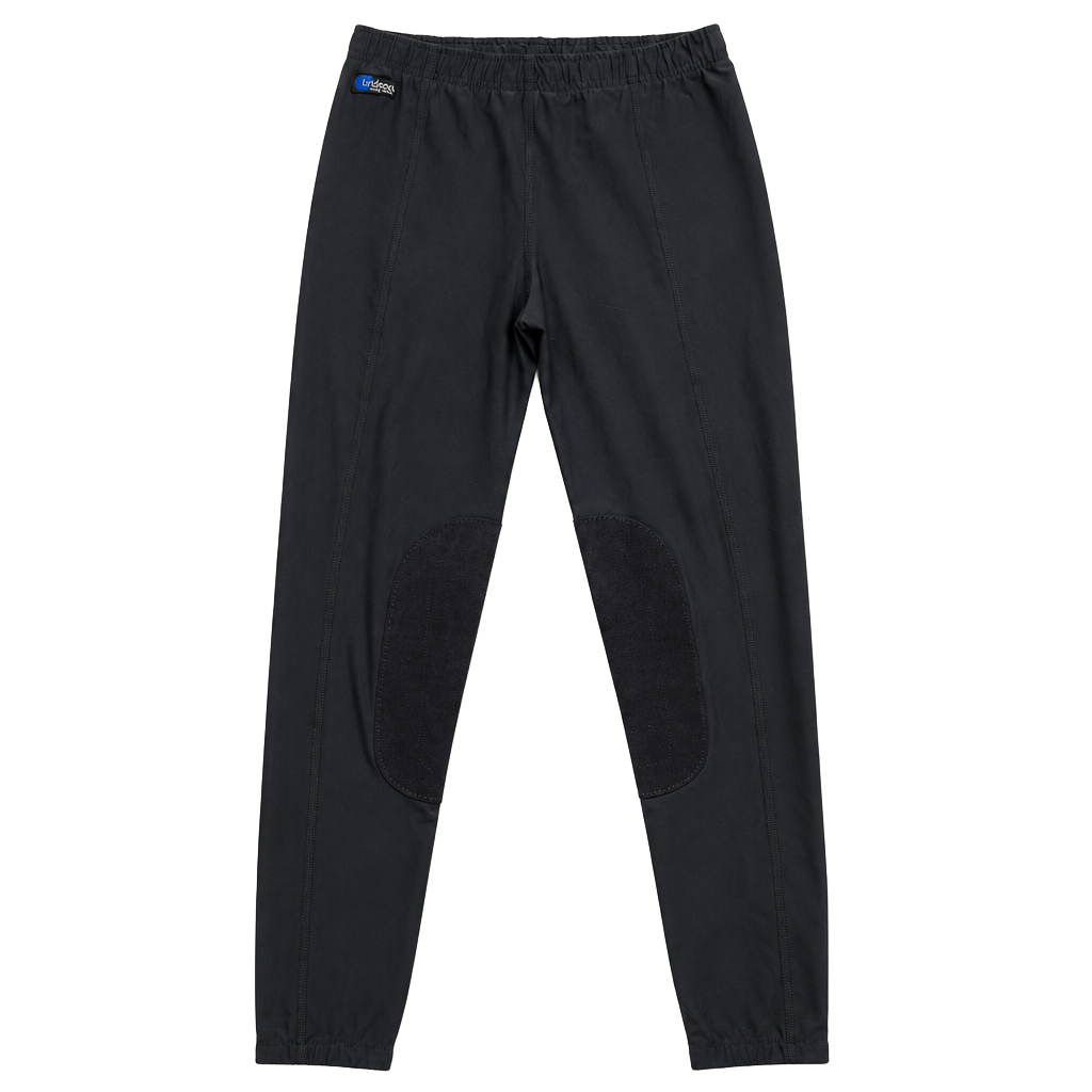 Irideon Riding Tights Black Knee Patch Breeches 1