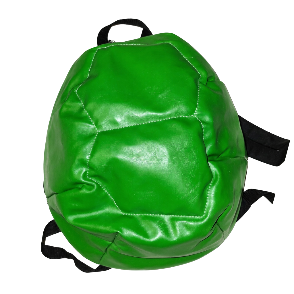 Nickelodeon TMNT Teenage Mutant Ninja Turtle Green Soft Shell Backpack 17x14x9 1