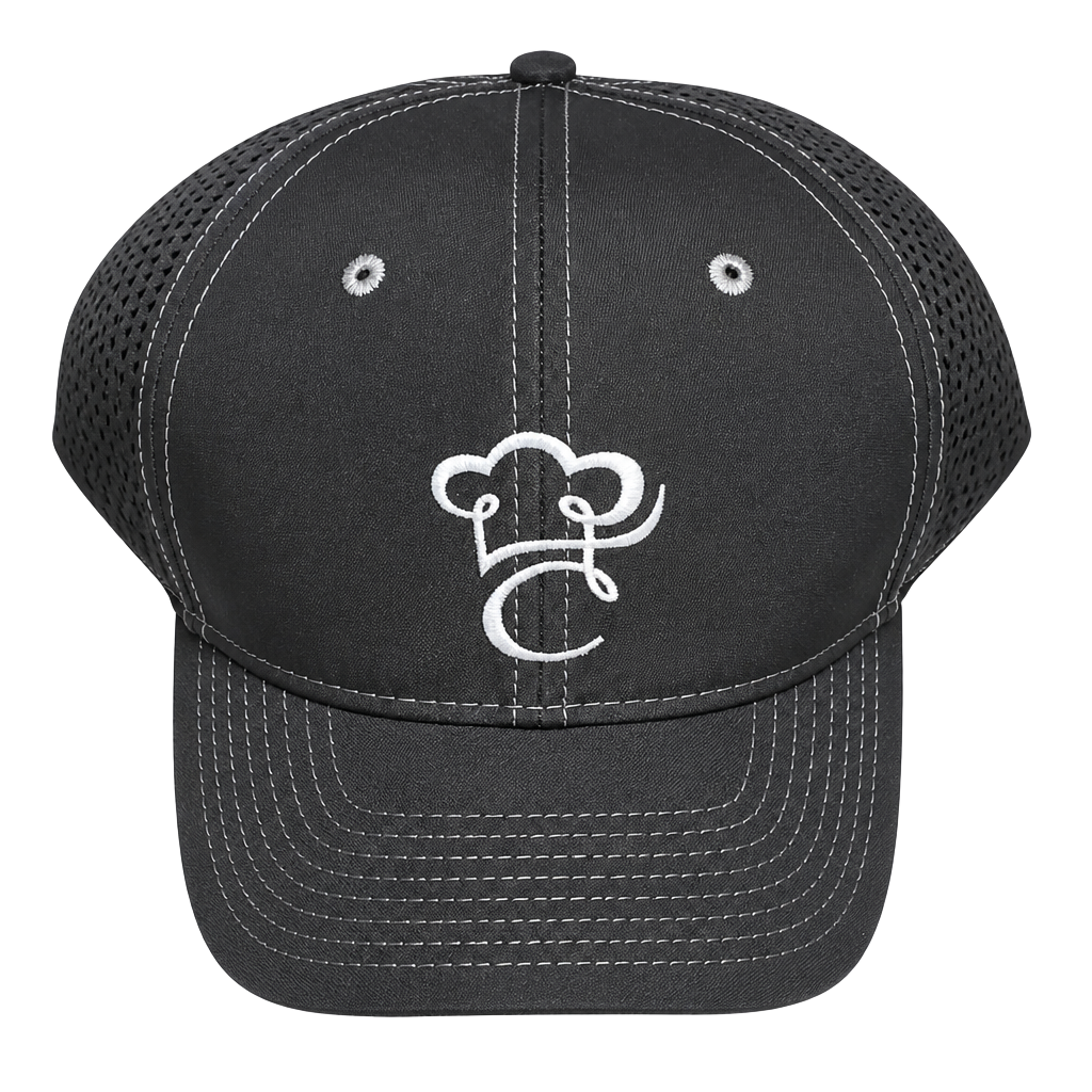 Nice Athletic New Era 9Forty Strapback Hat w/ Unknown Embroidered Chef Hat Logo 1