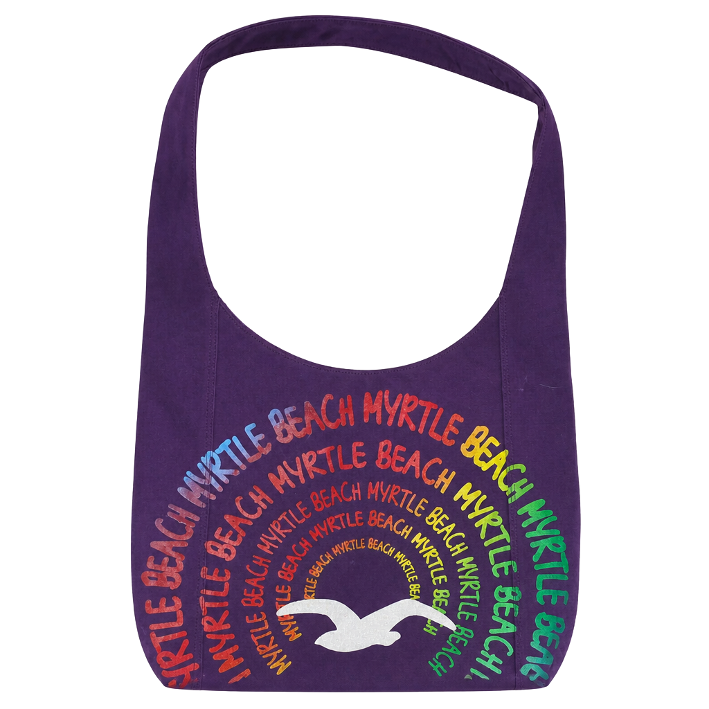 Shantie Accessories Mertle Beach Seagull LARGE 100% Cotton Tote Bag 1