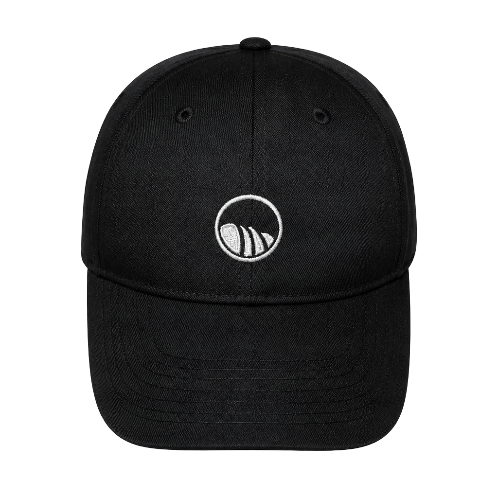 NIKEGOLF Carolina The Cliffs Logo Embroidered Hat Baseball Cap Adjustable Black 1