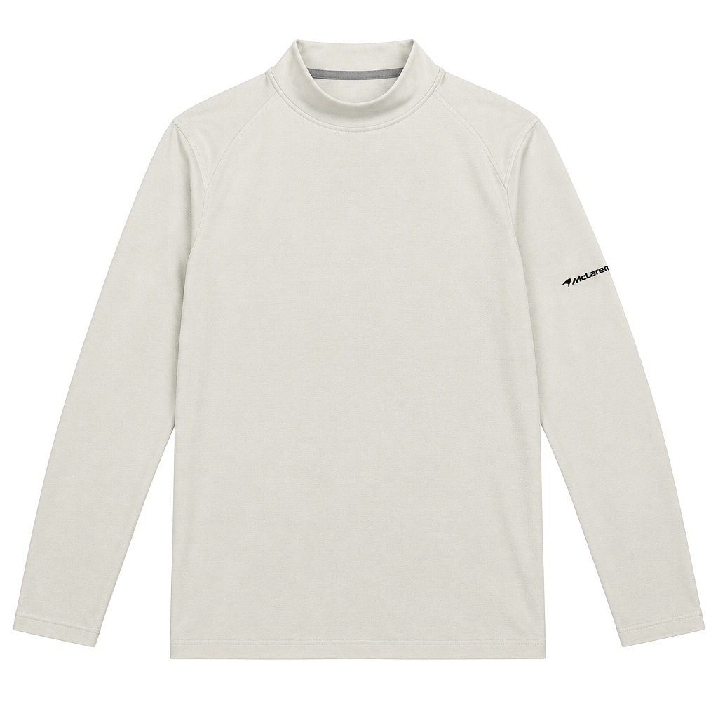DSG CWC LS Mock Neck Top Size 2XL White Long Sleeve Base Layer New 1