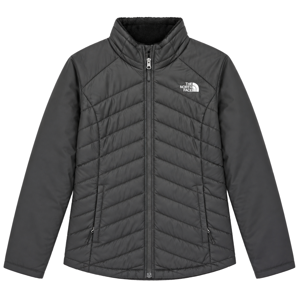 The North Face Jacket Small Black Quilted 1