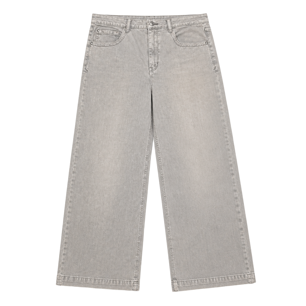 Maeve by Anthropologie High Rise Wide Leg Jeans in Grey 1