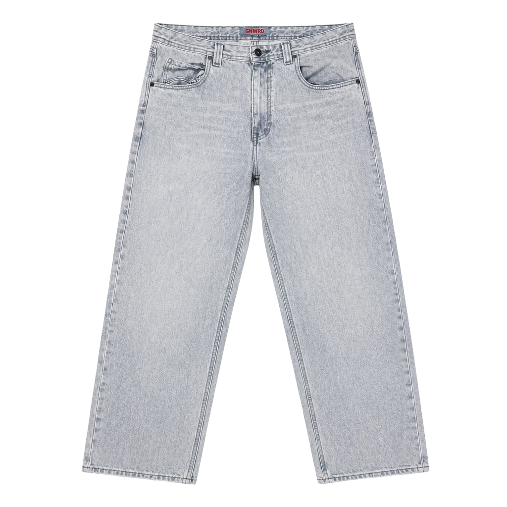 Empyre Baggy Light Wash Skateboard Jeans Size 32 1