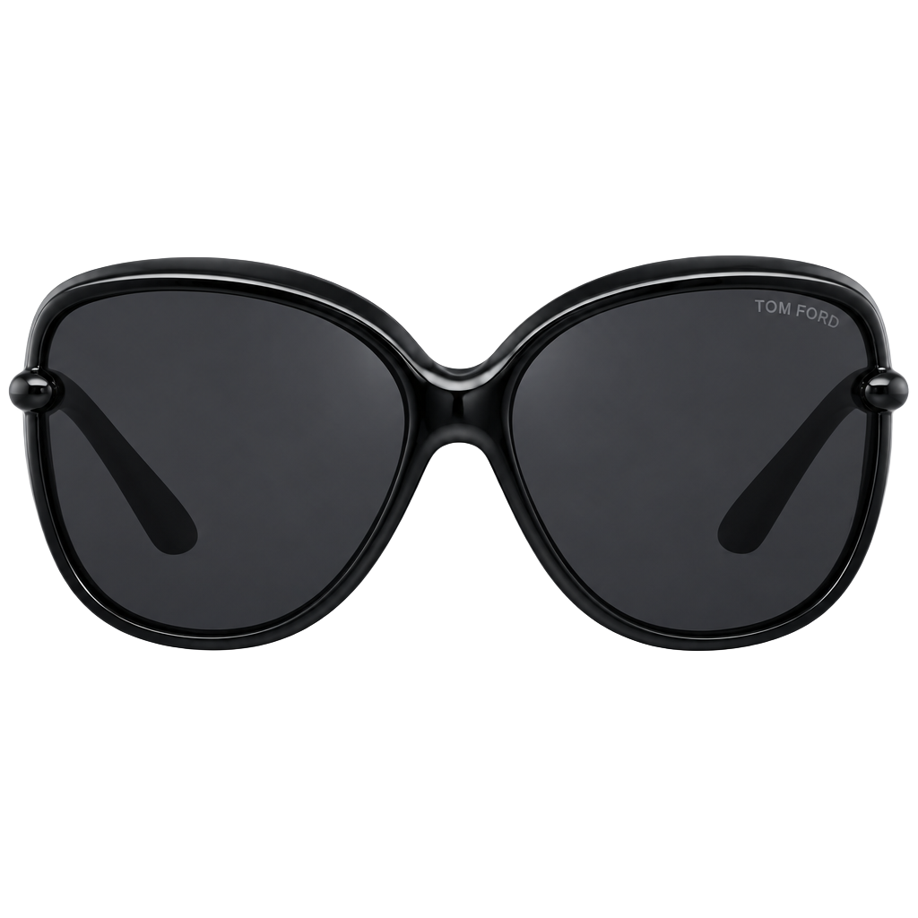 Tom Ford Oversized Black Sunglasses 1