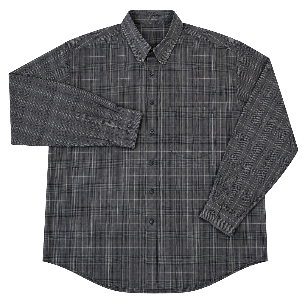 Van Heusen Plaid Button Down Shirt Size XL 17-17 1/2 1