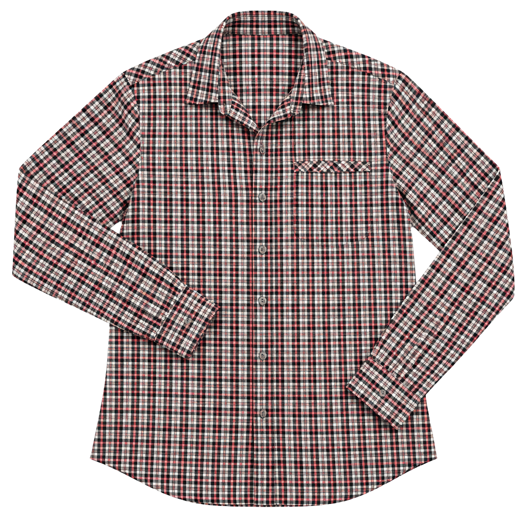 Eddie Bauer Plaid Long Sleeve Button Up Shirt Size S 1