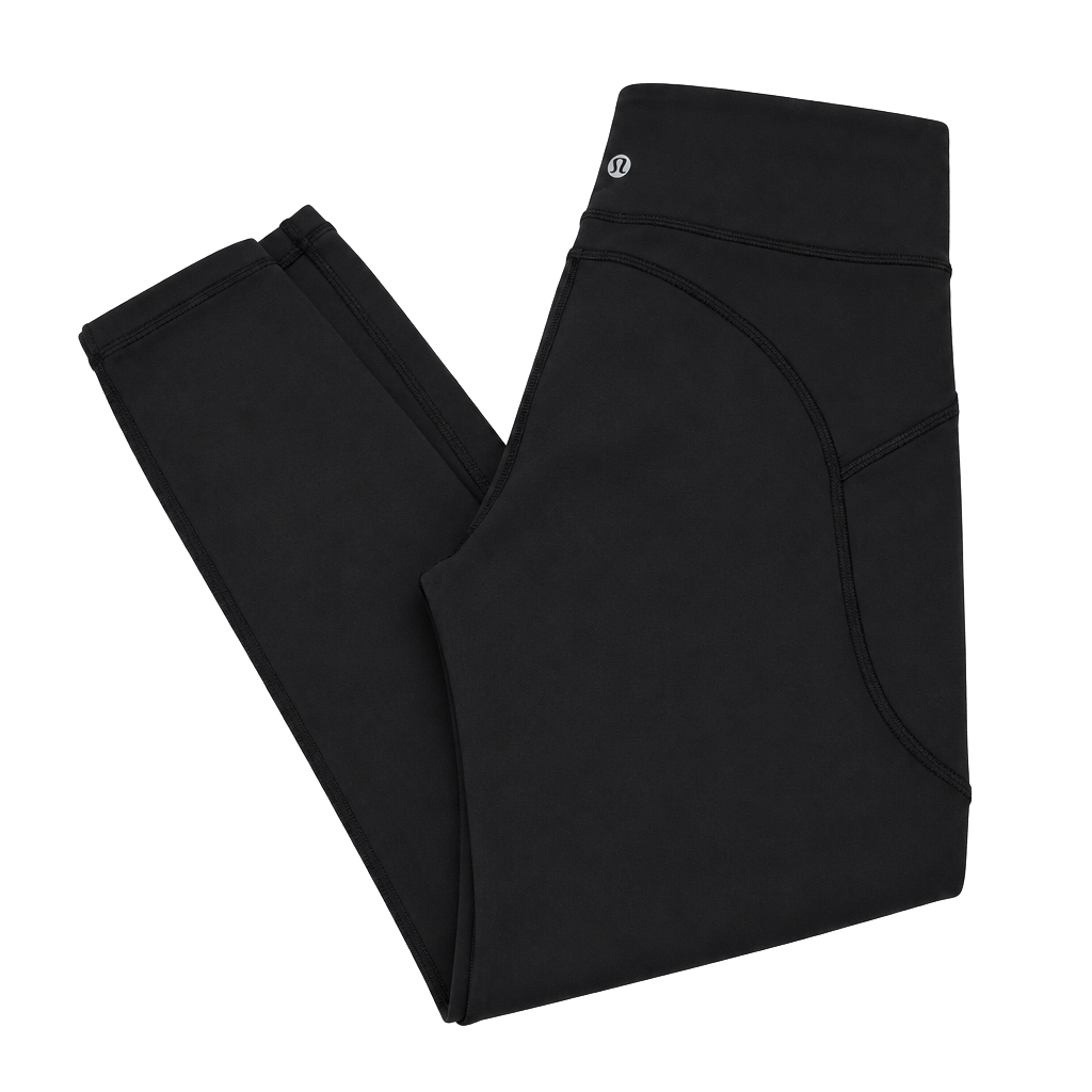 Lululemon All The Right Places Leggings Size 8 Black 1