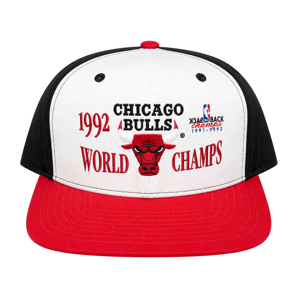 Chicago Bulls Snapback New Era Back to Back World Champs 1991-1992 1