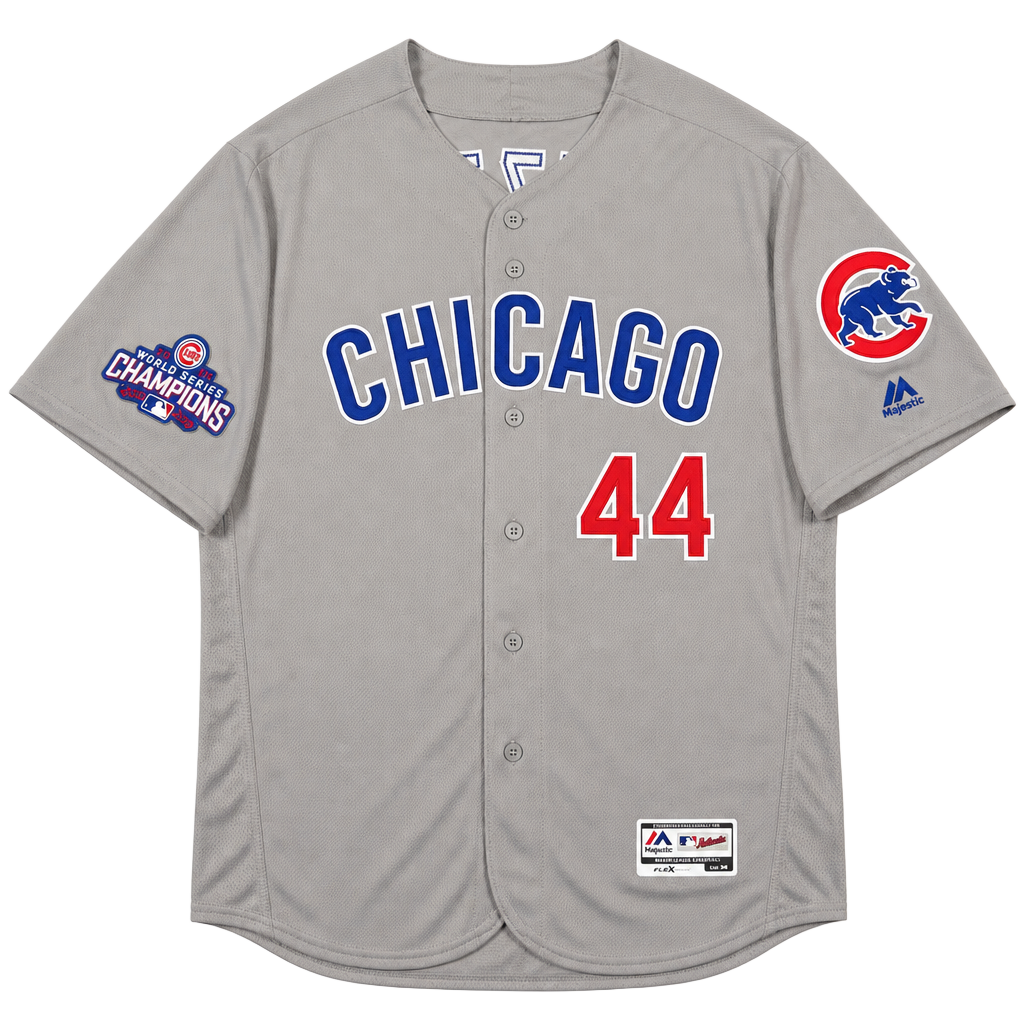 Anthony Rizzo Chicago Cubs 2016 World Series Champions Grey Road Jersey 1