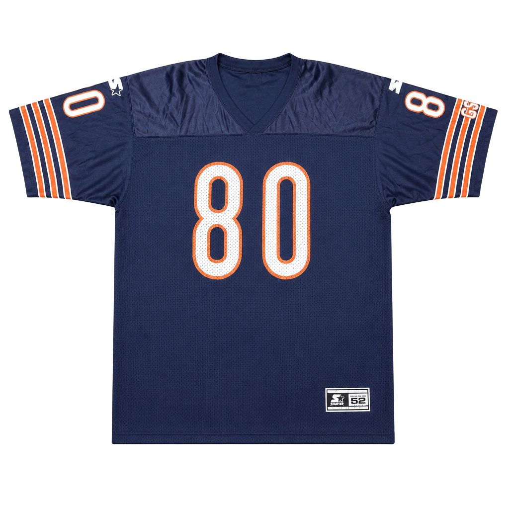 VINTAGE STARTER CHICAGO BEARS #80 CURTIS CONWAY JERSEY IN SIZE 52 XL 1