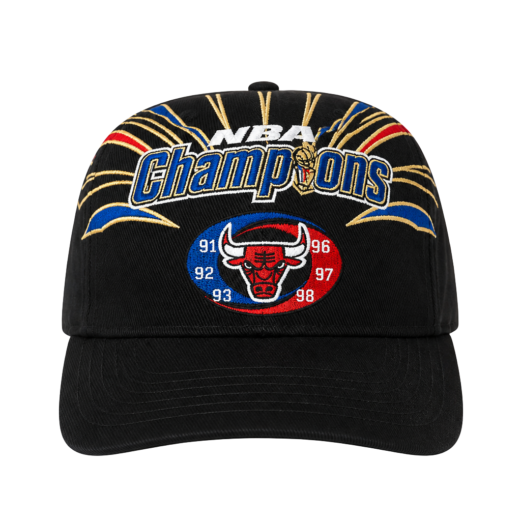Vintage 1998 Chicago Bulls NBA Champions Locker Room Hat NWT 1