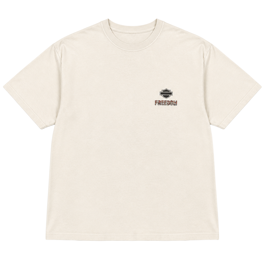 Vintage Harley-Davidson T-Town Tuscaloosa Alabama Freedom 2XL White T-Shirt 1