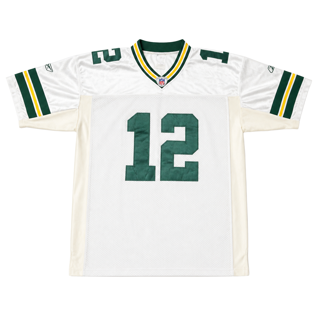 Reebok On Field Stitched Aaron Rodgers #12 Green Bay Packers NFL Jersey Size 50 1