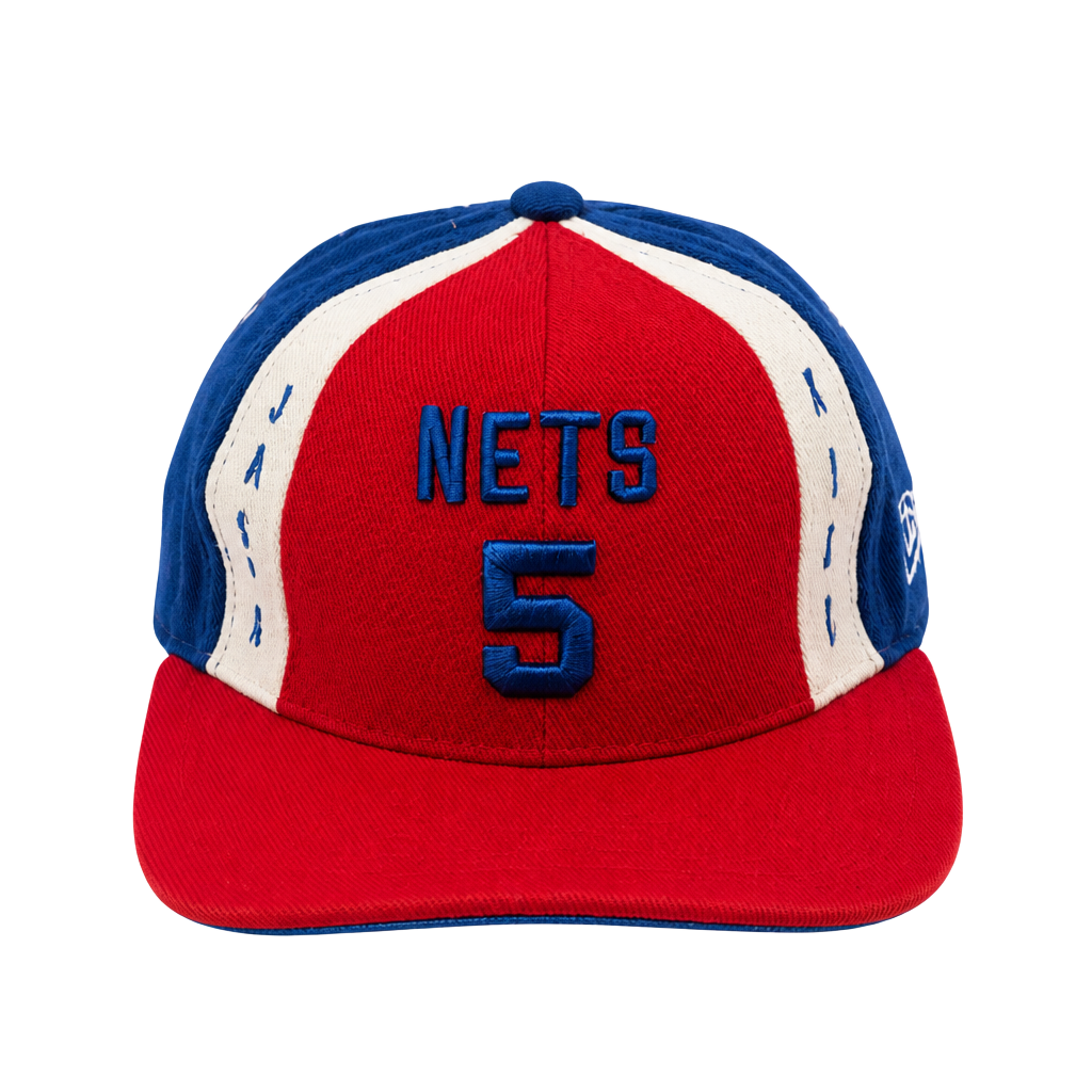 Vintage New Jersey Nets Jason Kidd Reebok Hardwood Classics Fitted Cap 1