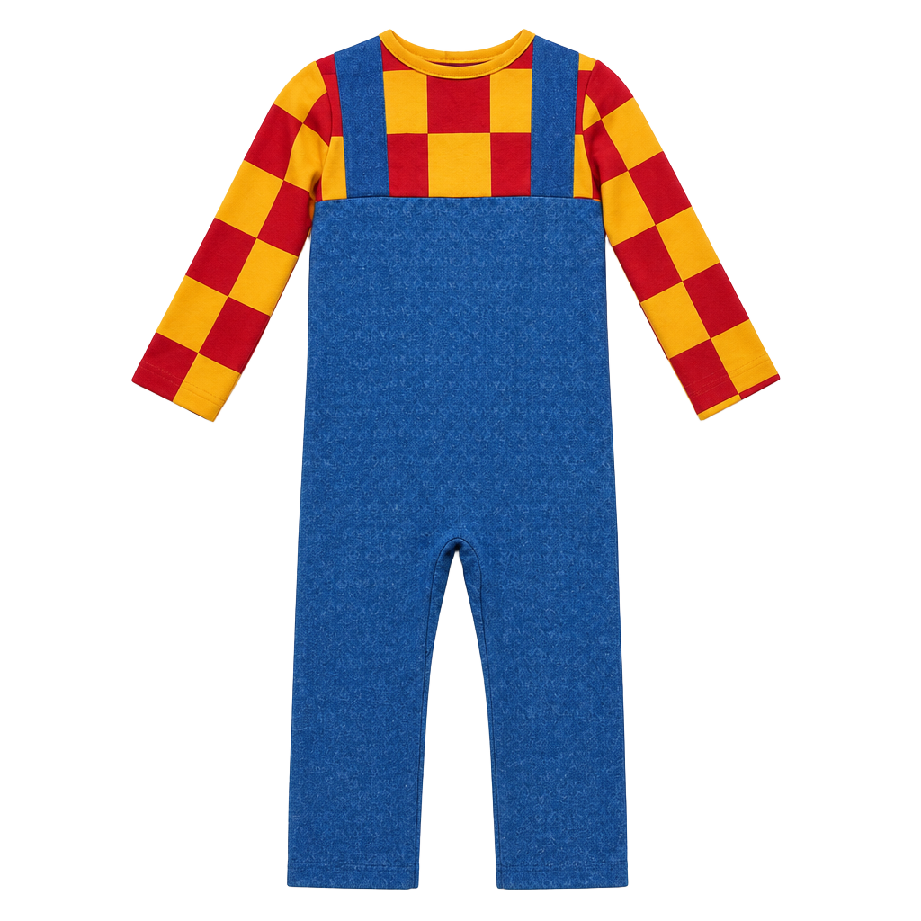 VTG Bob The Builder Halloween Costume Size 2-4 1